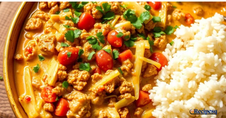 Delicious Ground Turkey Cabbage Casserole